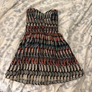 Parker strapless dress XS